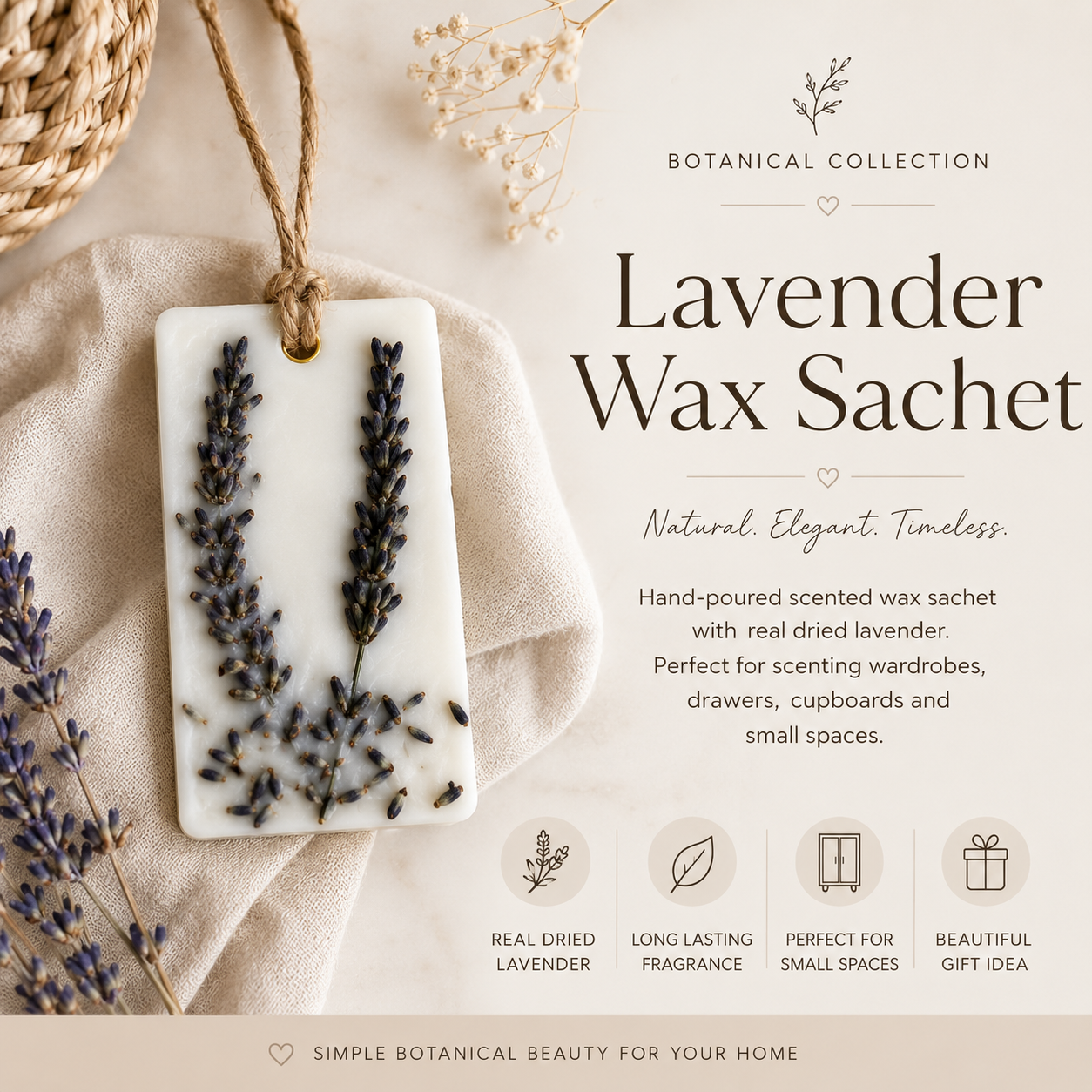 Botanical Wax Sachets