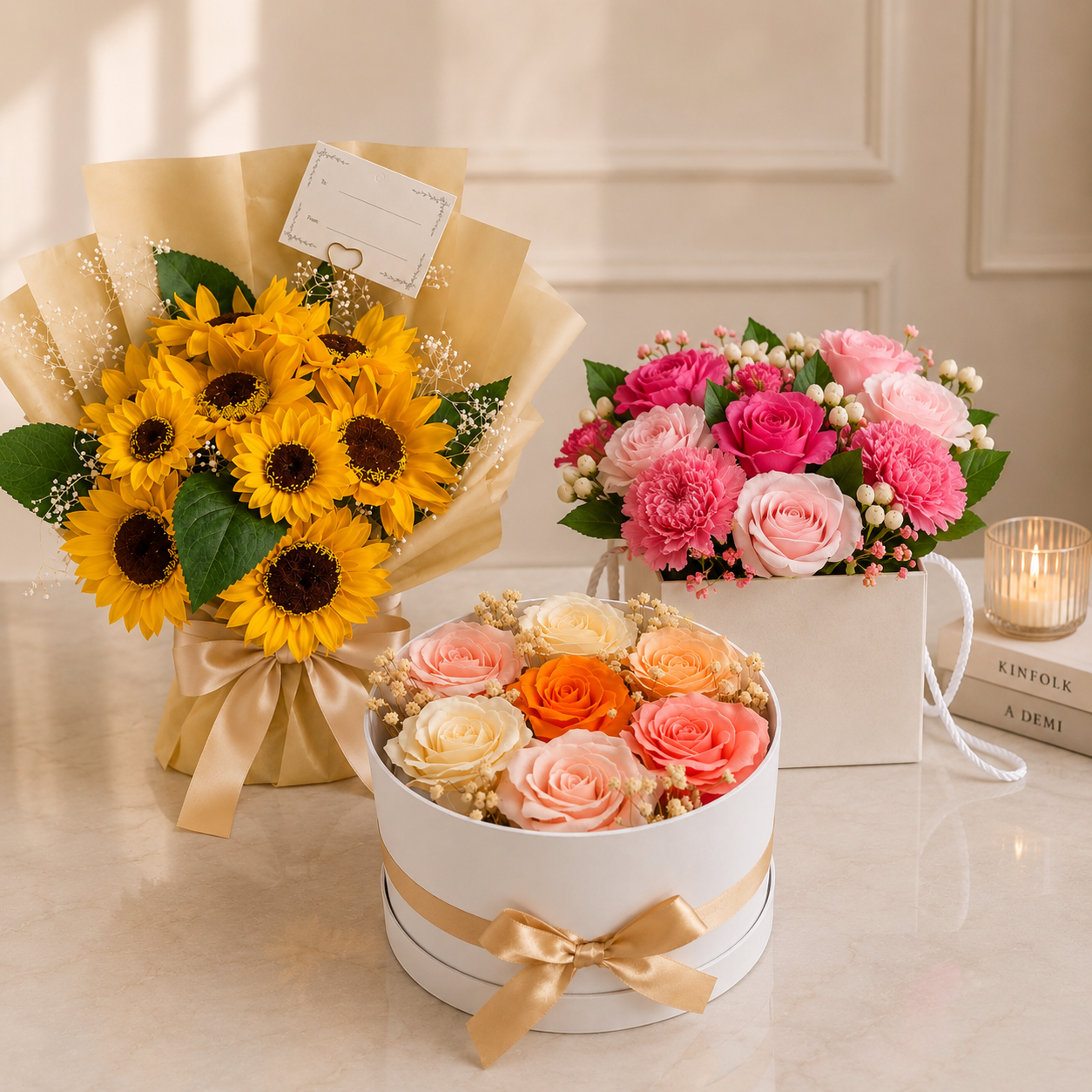 Scented Soap Flowers