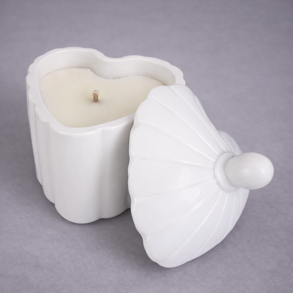 Heart Candle with Lid – Handmade in Eco Resin