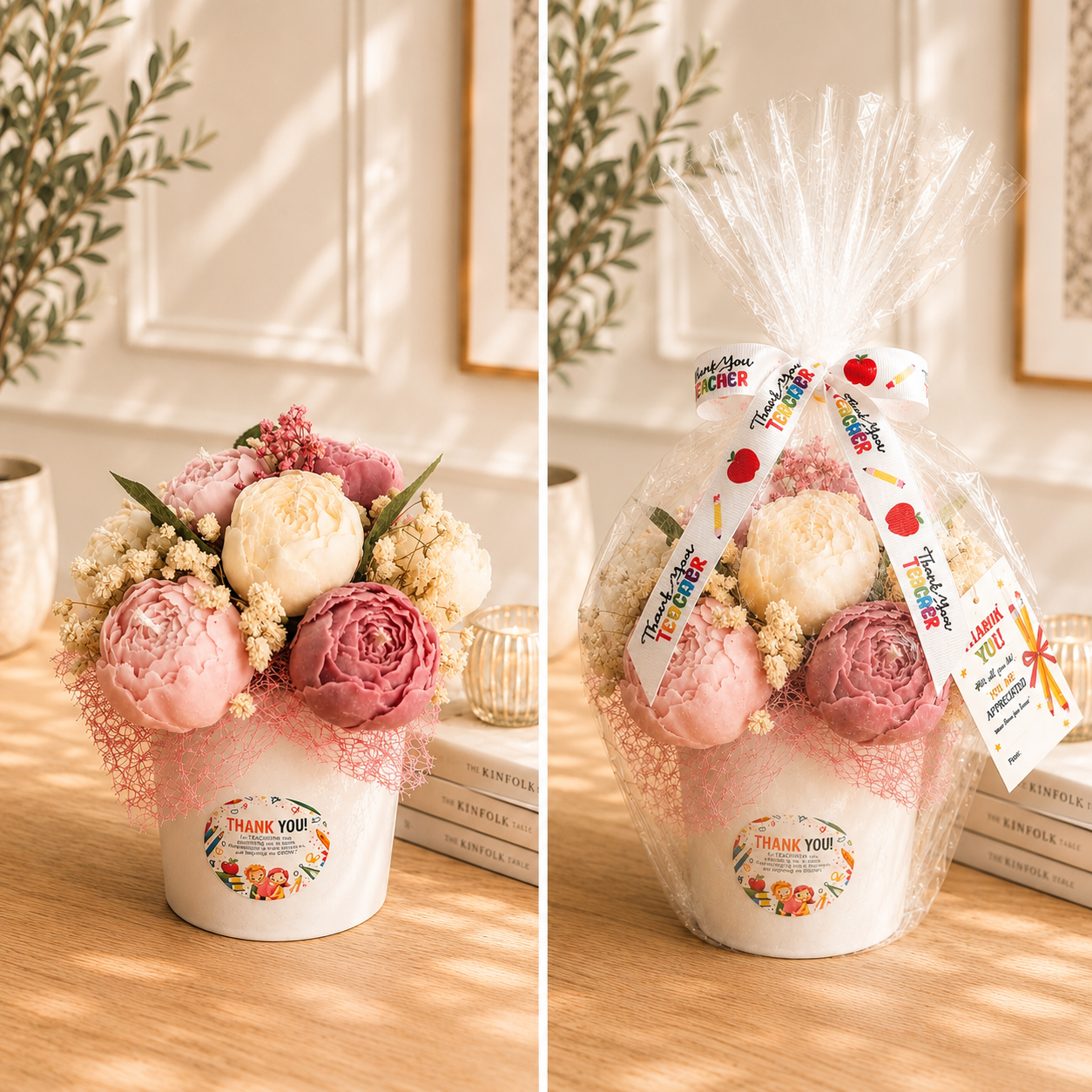 Teacher & Tutor Gift - white vessel