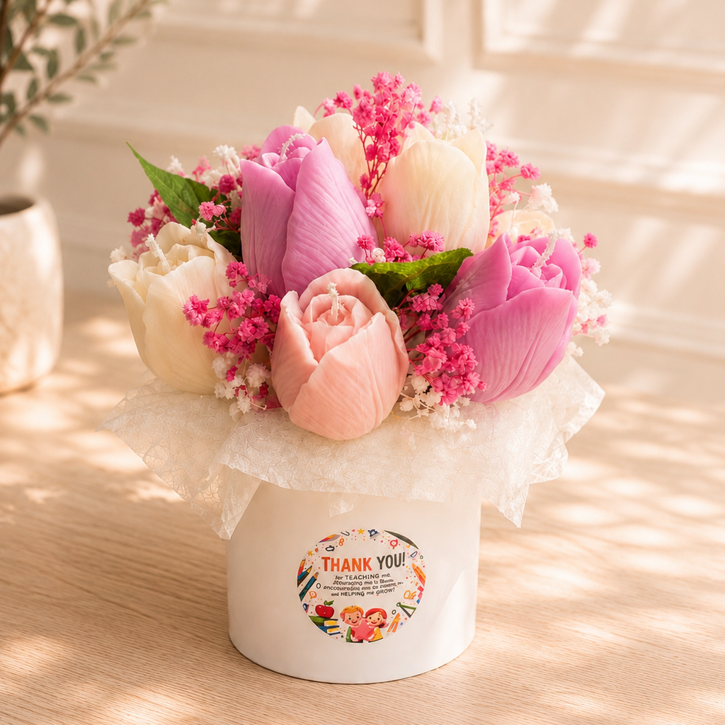 Teacher & Tutor Gift - Tulips