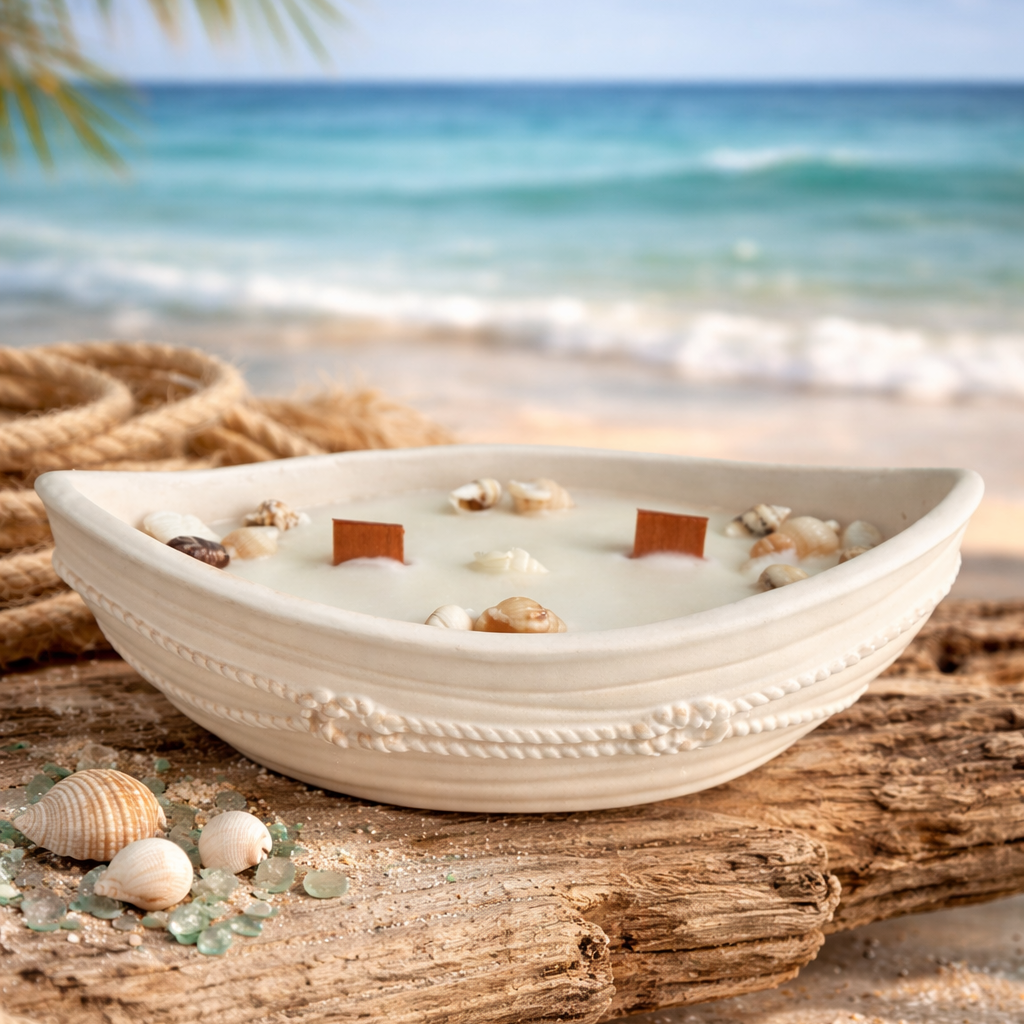 Boat Candle – Coastal Collection