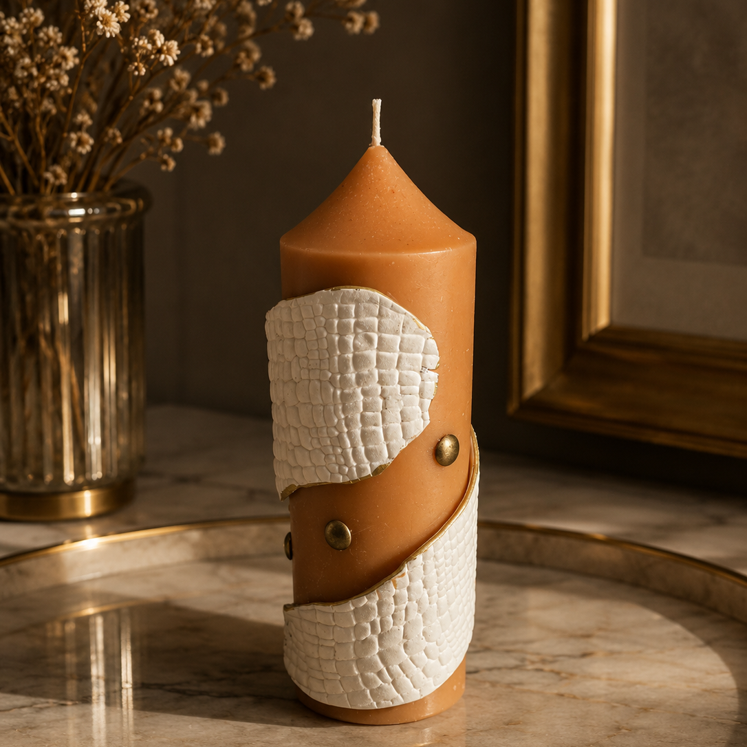 Textured Luxury Candle