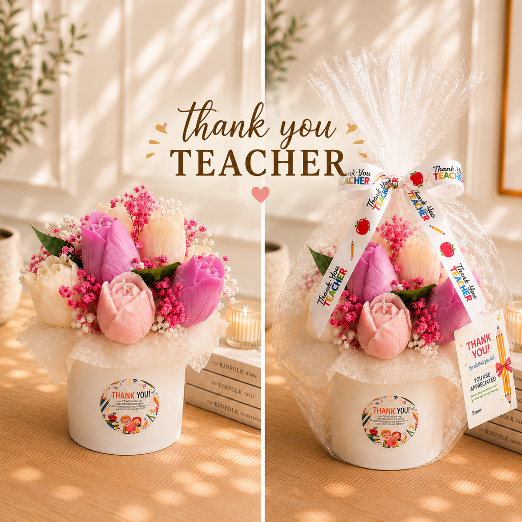 Teacher & Tutor Gift - Tulips