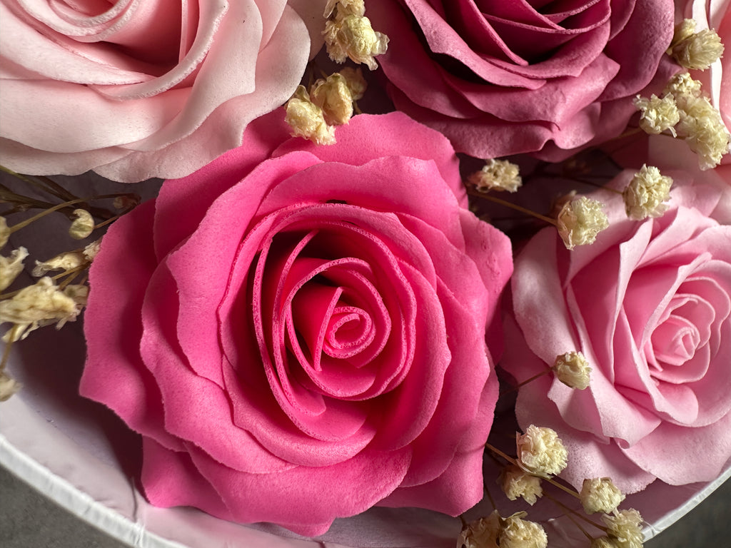 Medium Luxury Bath Soap Flower Box